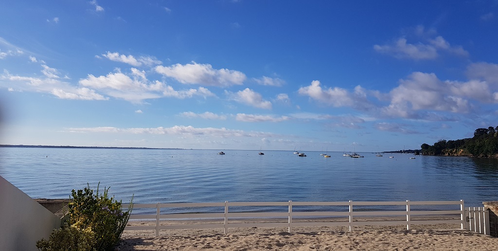 Plage du Cap-coz à Fouesnant